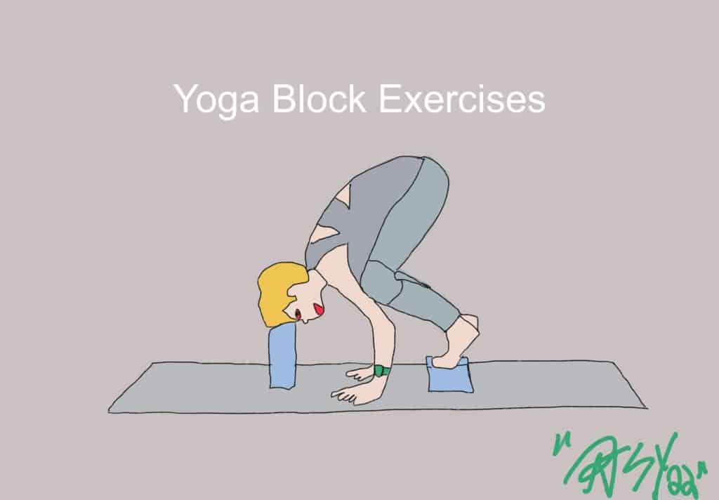 Yoga block exercises