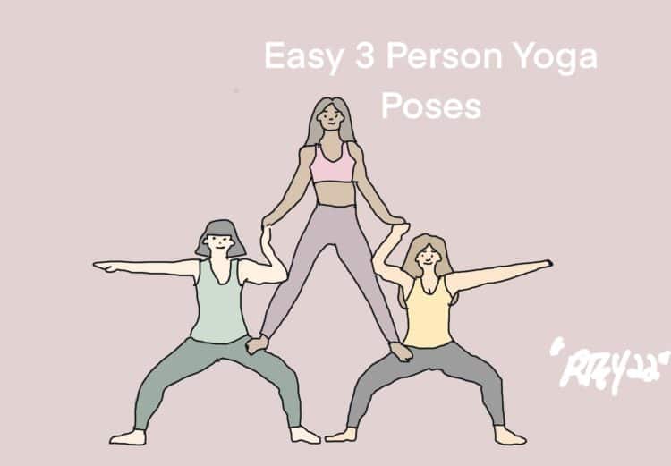 Easy 3 Person Yoga Poses